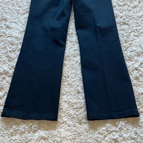 Vintage LAWMAN Western Womens Embellished Black Jeans Rhinestone Size 9 Slim Fit - Picture 14 of 16